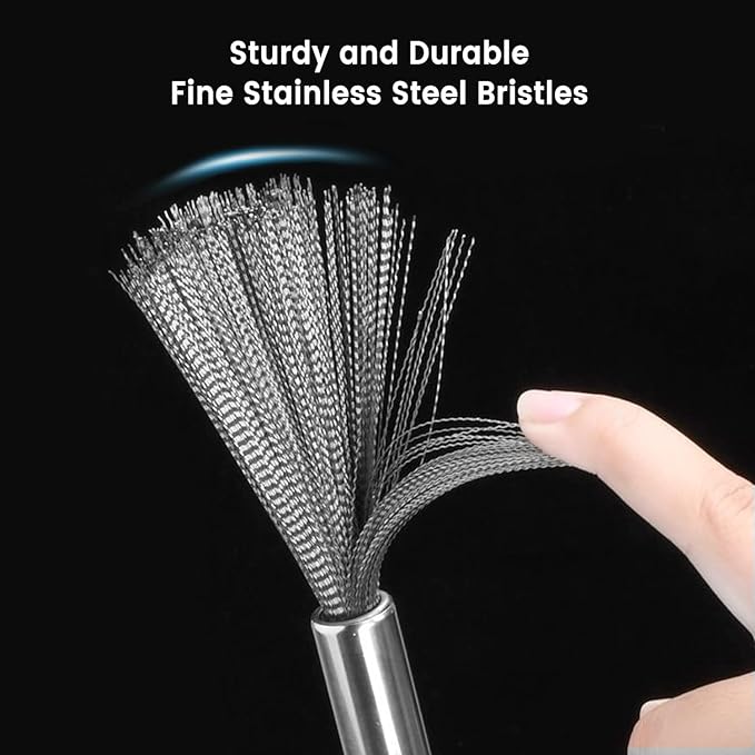 Stainless Steel Cleaning Brush (Pack of 2)