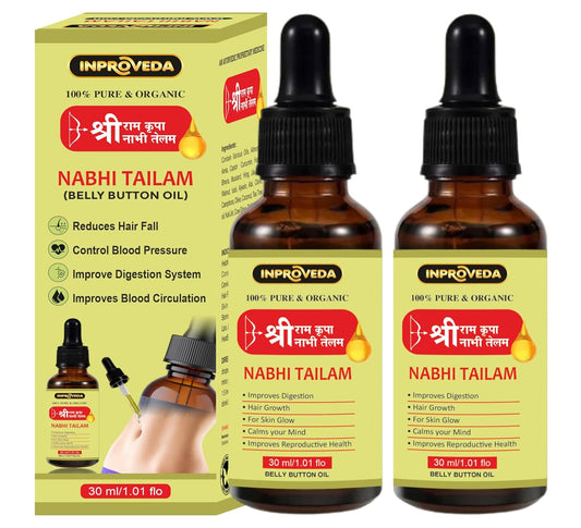 Organic Nabhi Tailam Oil (Pack of 2)