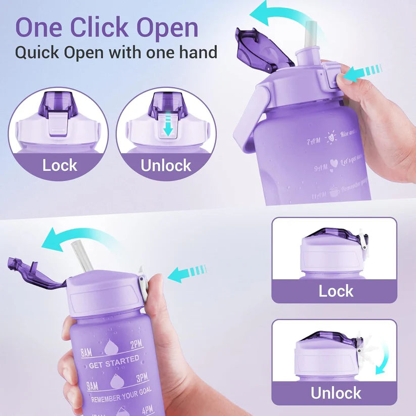 3 In 1 Water Bottle Set